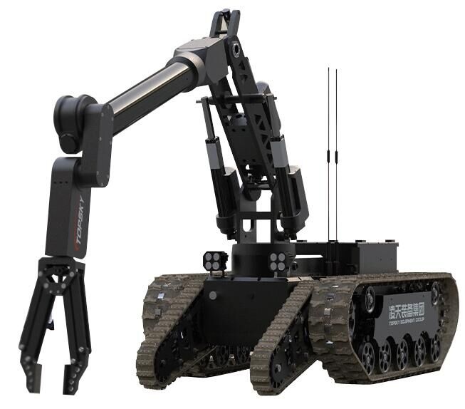 重型排爆機(jī)器人（重量450kg,夾持力100kg，前后雙擺臂）【第5代】