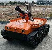 防爆消防滅火偵察機(jī)器人【重型超級動力】 (第10代，360°固定云臺+語音控制）